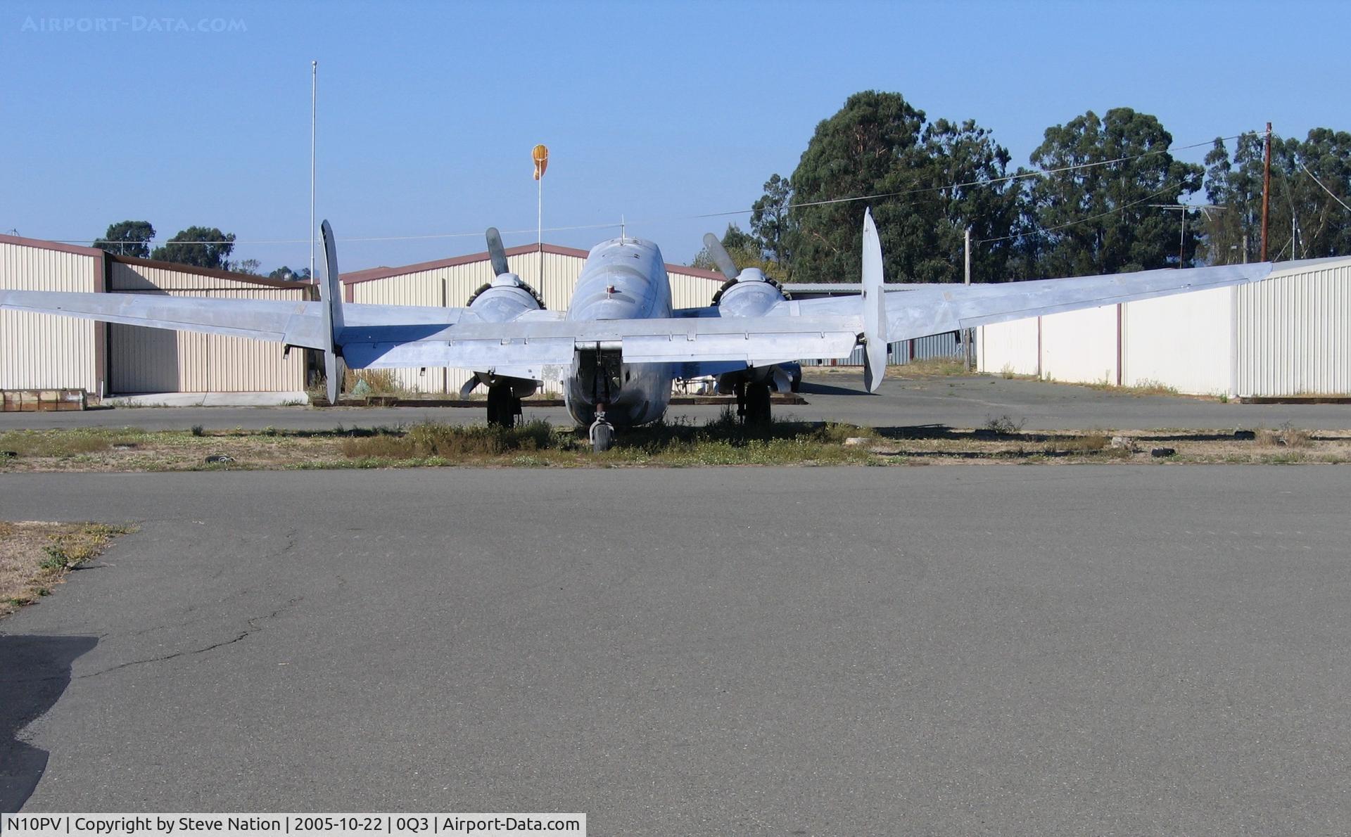 N10PV, 1944 Lockheed PV-2 Harpoon C/N 15-1182, 1944 Lockheed PV-2 (ex-sprayer) at Sonoma Valley-Schelleville, CA (as NL10PV)