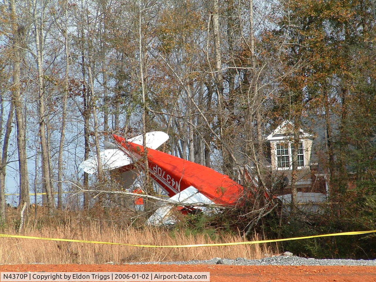 N4370P, 1960 Piper PA-23-160 Apache C/N 23-1871, Crashed 2 January, 2006 in Phenix City, Alabama (No fatalities)