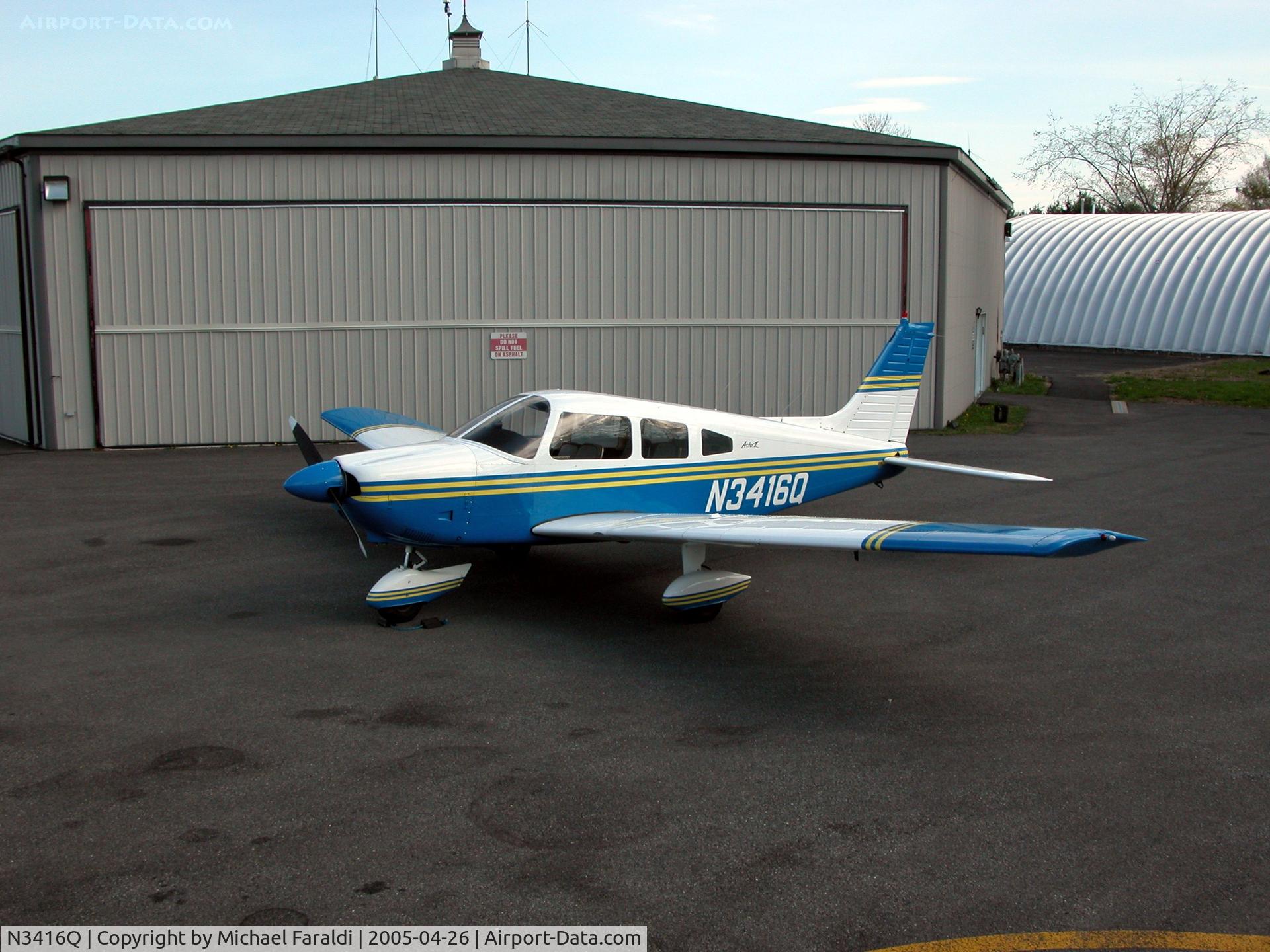 N3416Q, 1977 Piper PA-28-181 C/N 28-7790457, 1977 PA28-181 N3416Q