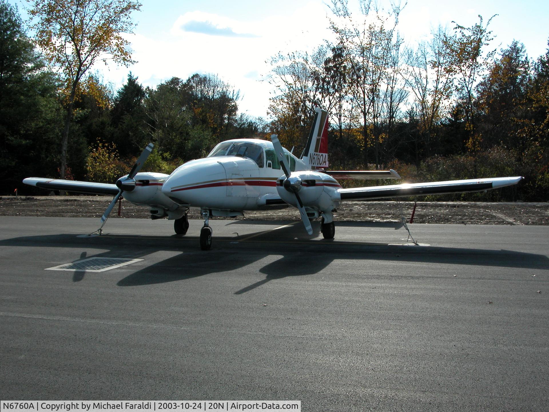 N6760A, Piper PA-23-250 C/N 27-7954086, aztec