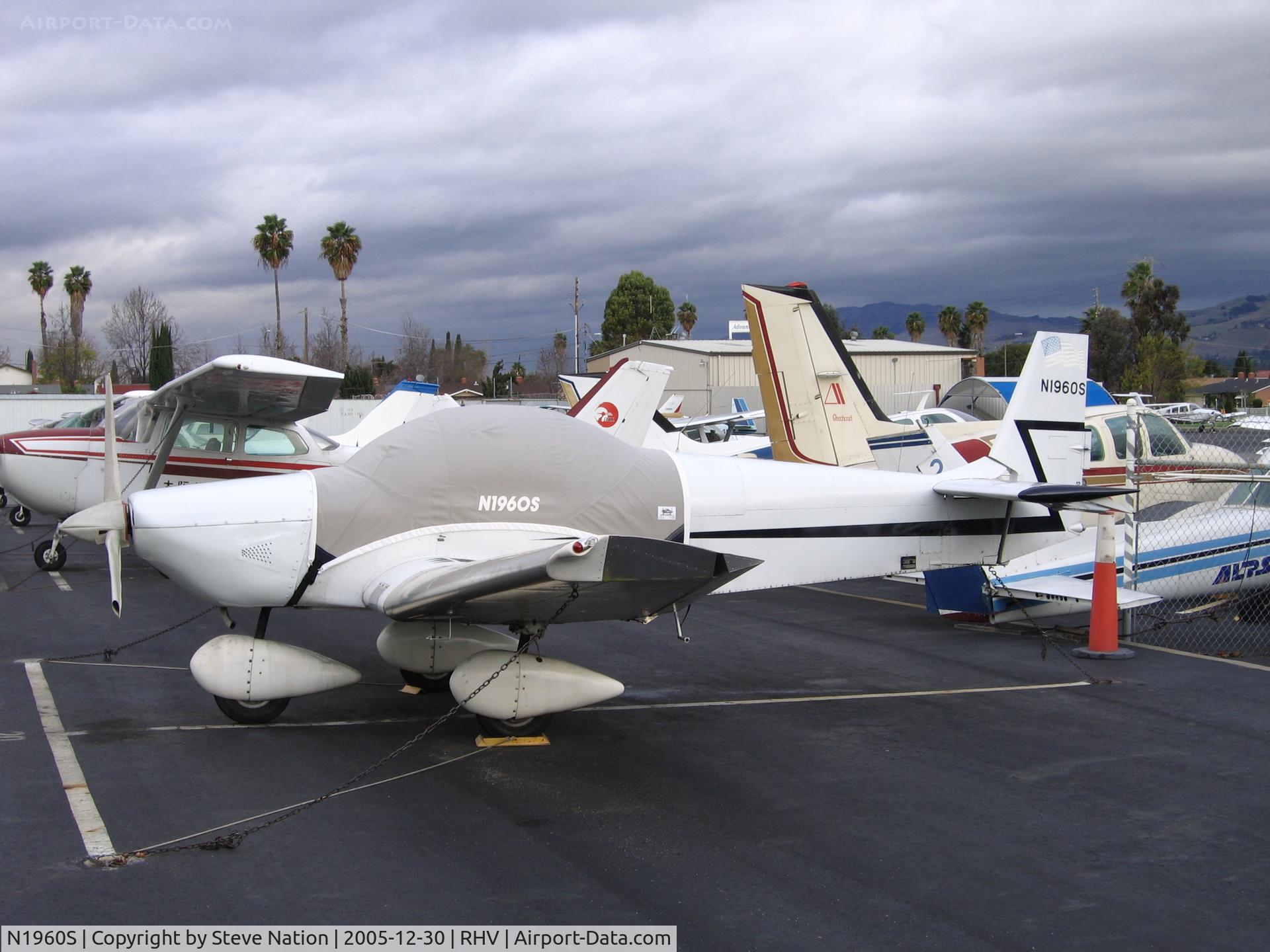 N1960S, 2000 Zenith CH-601 HDS Zodiac C/N 6-3773, 2000 Zodiac H601HDS homebuilt between rainstorms at Reid-Hillview, San Jose, CA