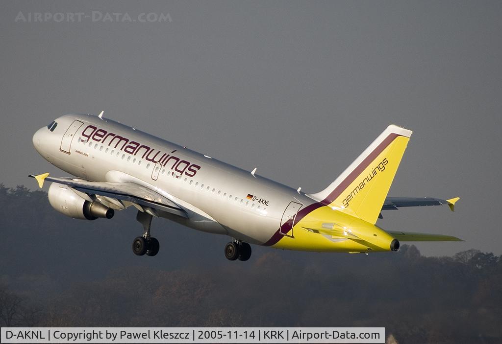 D-AKNL, 1999 Airbus A319-112 C/N 1084, takeoff