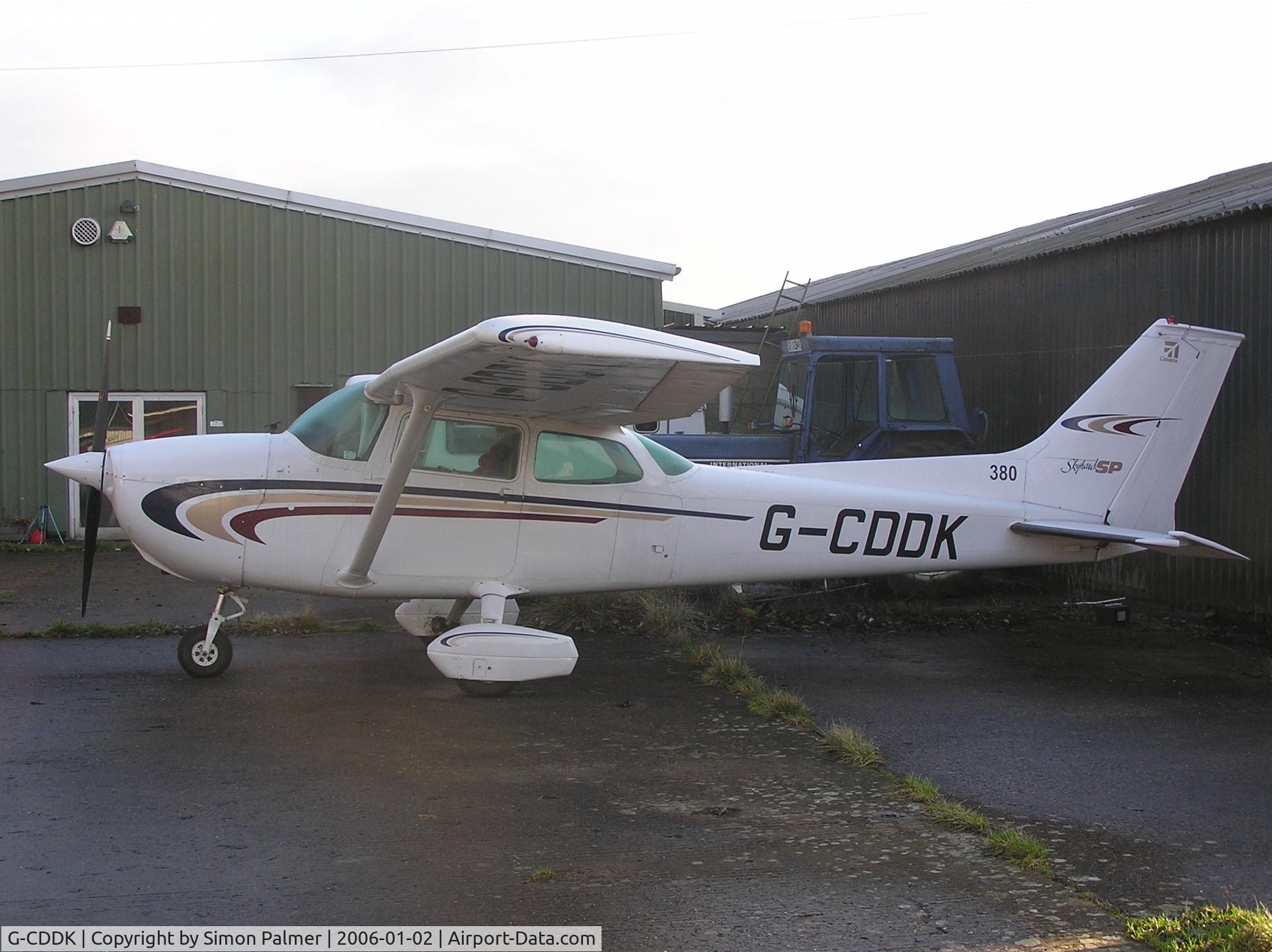 G-CDDK, 1974 Cessna 172M Skyhawk C/N 172-65258, Cessna Skyhawk at Hinton-in-the-Hedges