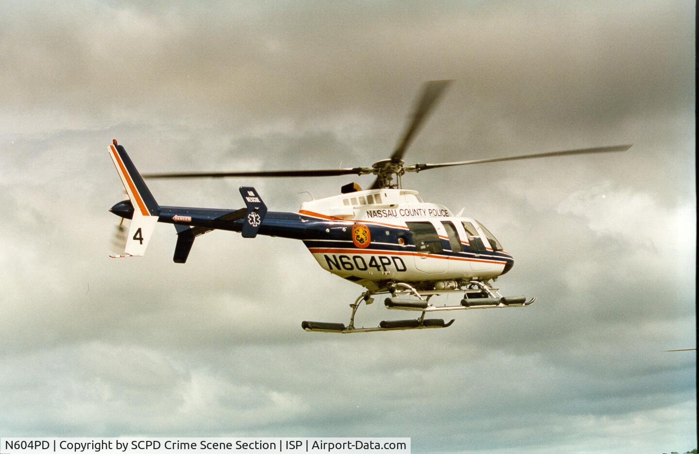 N604PD, 1997 Bell 407 C/N 53195, Nassau County Police