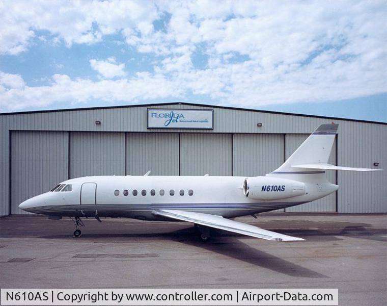 N610AS, 1995 Dassault Falcon 2000 C/N 008, Falcon 2000