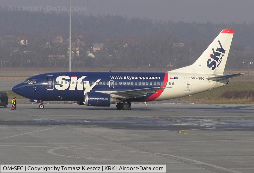 OM-SEC, 1992 Boeing 737-5Y0 C/N 25288, Boeing 737-500