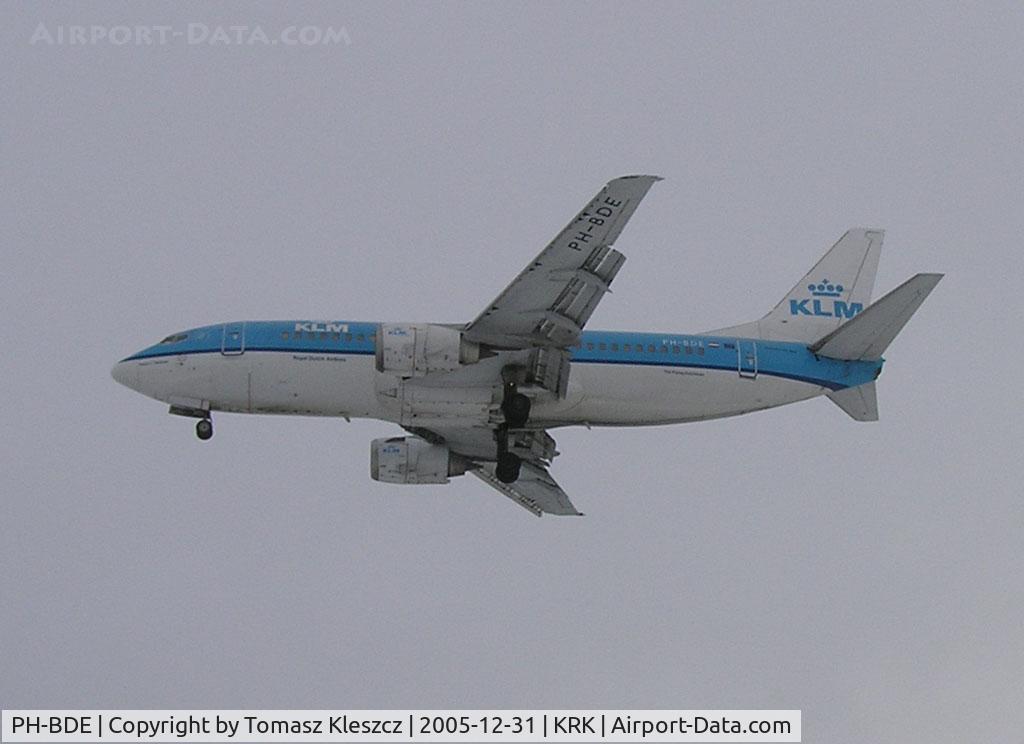 PH-BDE, 1986 Boeing 737-306 C/N 23541, Landing