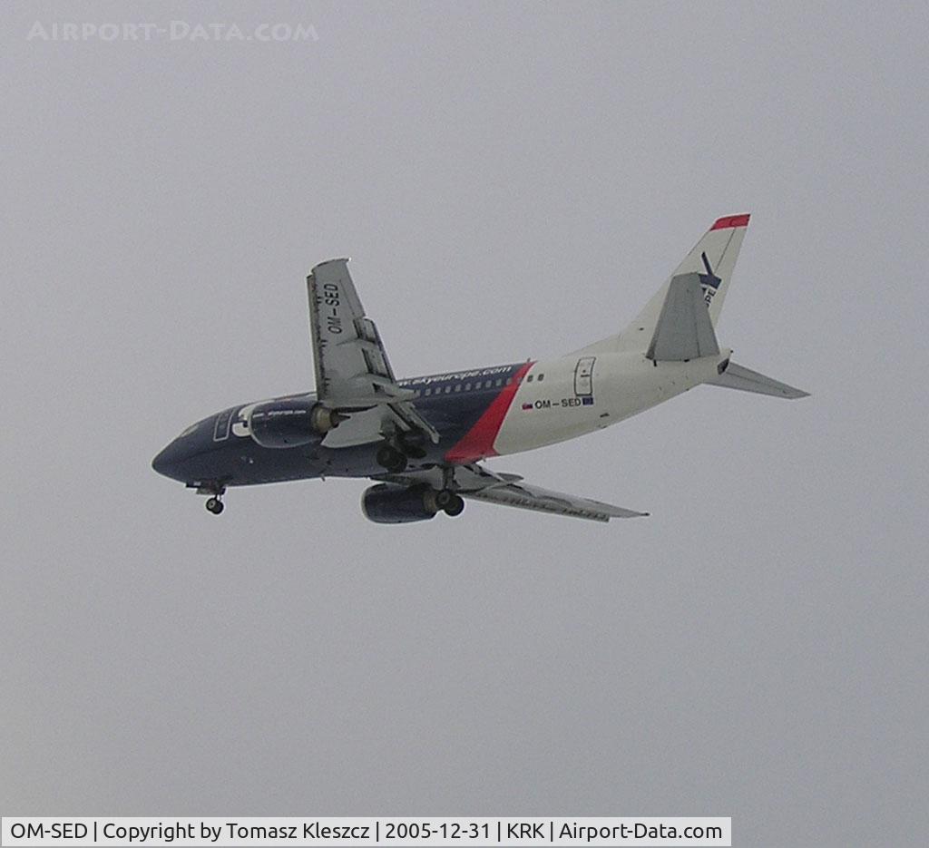 OM-SED, 1991 Boeing 737-53C C/N 24826, Landing