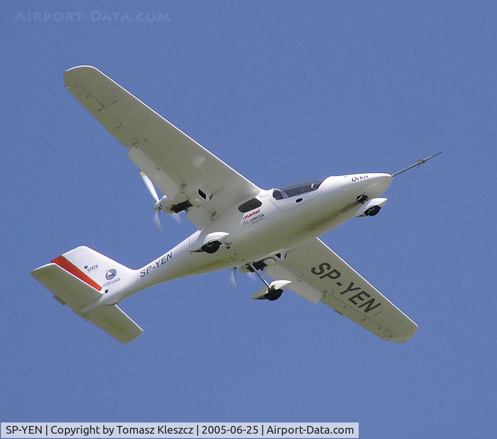 SP-YEN, 2003 Marganski EM-11C C/N P-22, EM-11 Orka above old airport in KRK