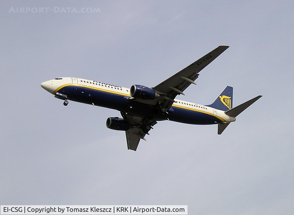 EI-CSG, 2000 Boeing 737-8AS C/N 29922, Landing