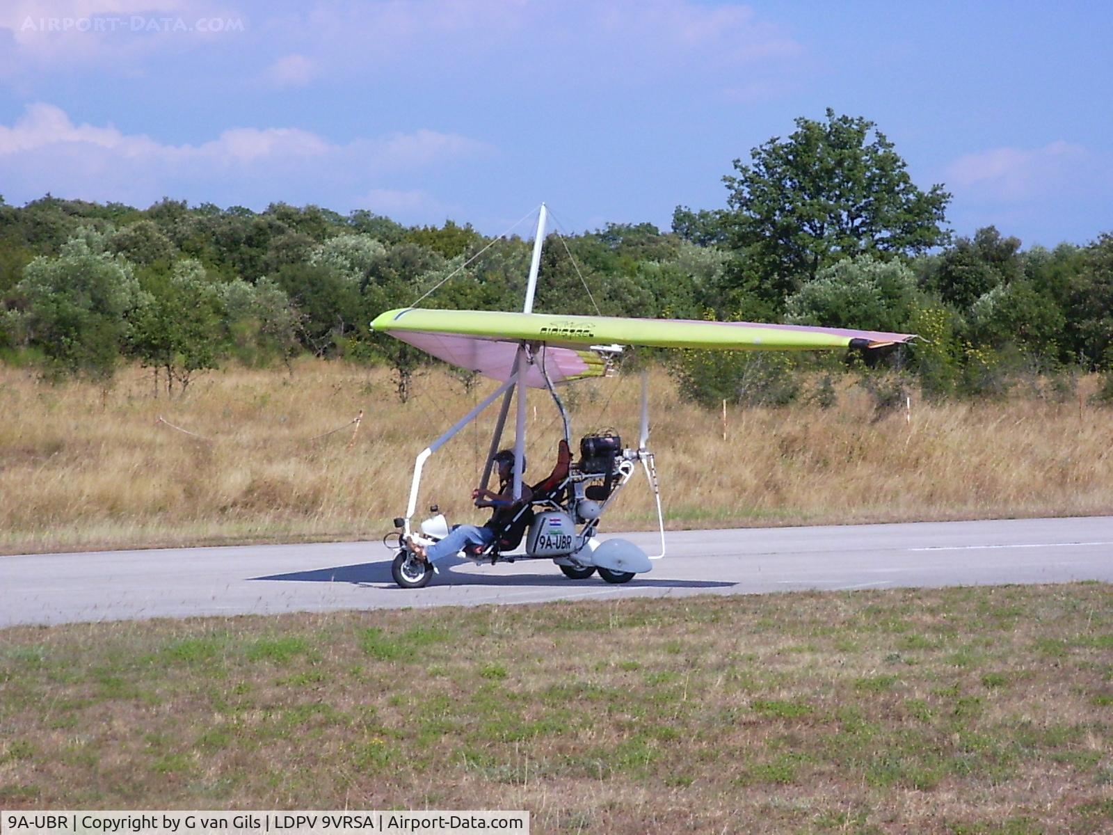 9A-UBR, ASO Viper Hazard 15, Seen at Vrsar airport august 2004, just after the landing.