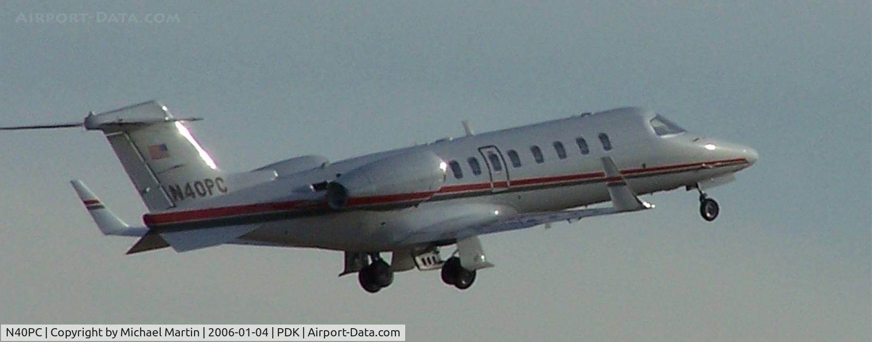 N40PC, 2004 Learjet 45 C/N 259, Southern Companies taking off 20L