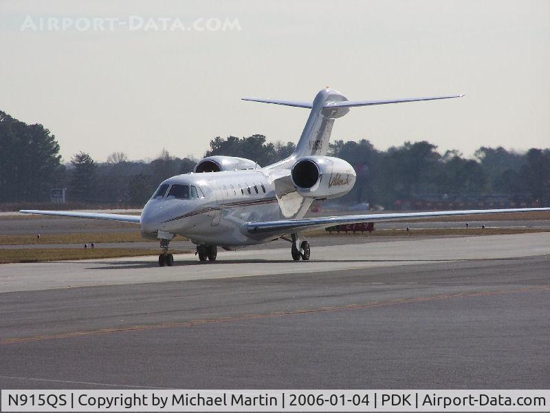 N915QS, 1996 Cessna 750 Citation X Citation X C/N 750-0015, Taxing back from flight
