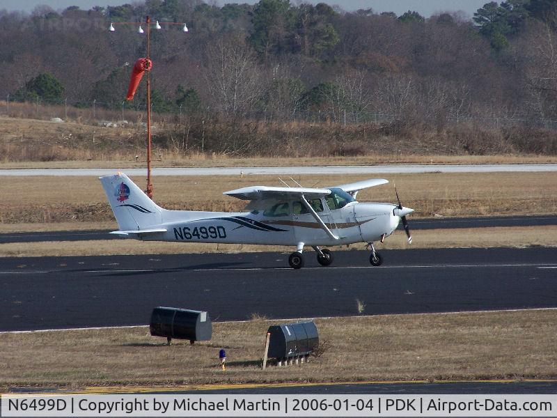 N6499D, 1979 Cessna 172N C/N 17272833, Landing PDK on 20R