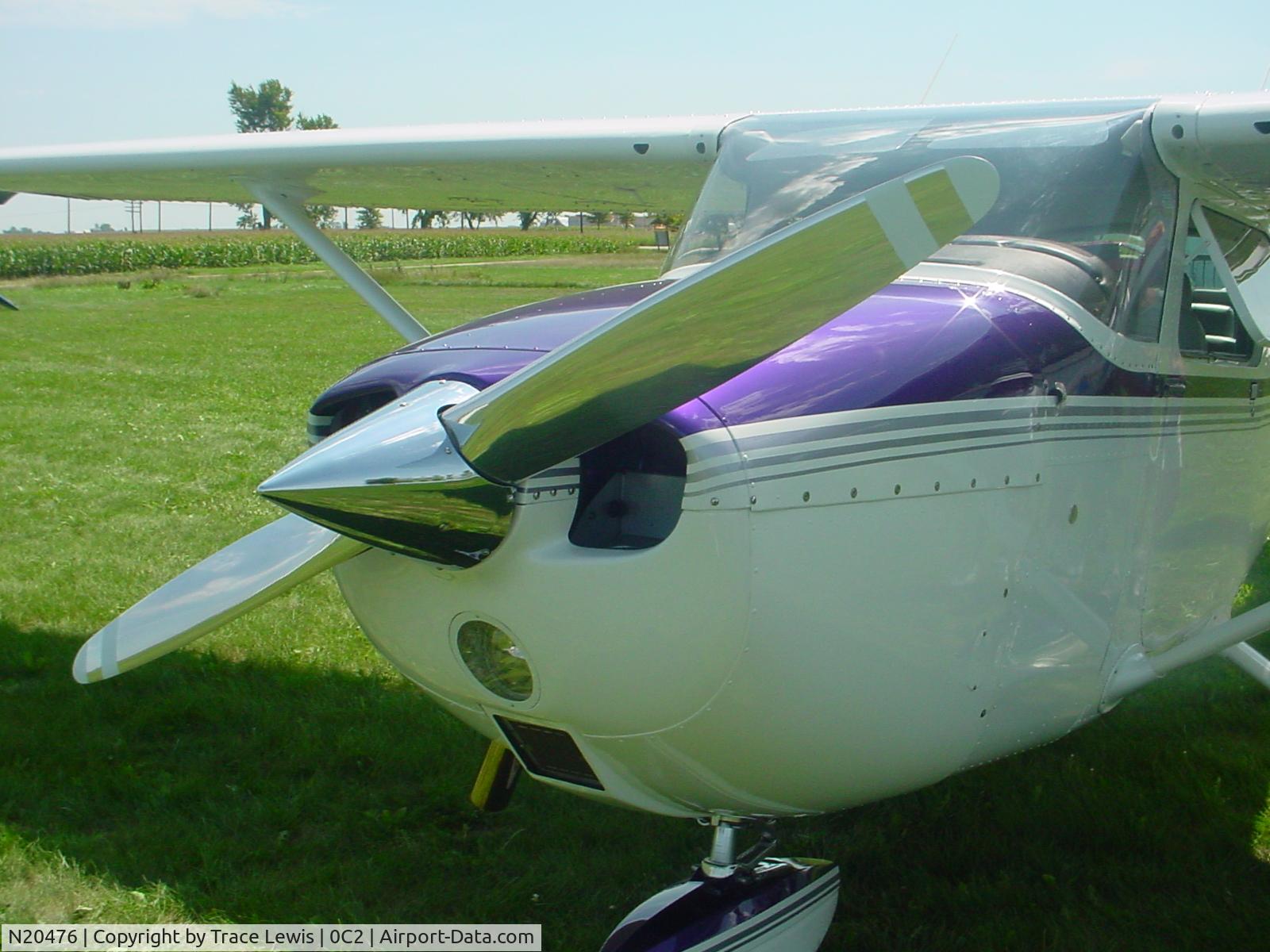 N20476, 1972 Cessna 172M C/N 17261319, Beautiful prop/spinner