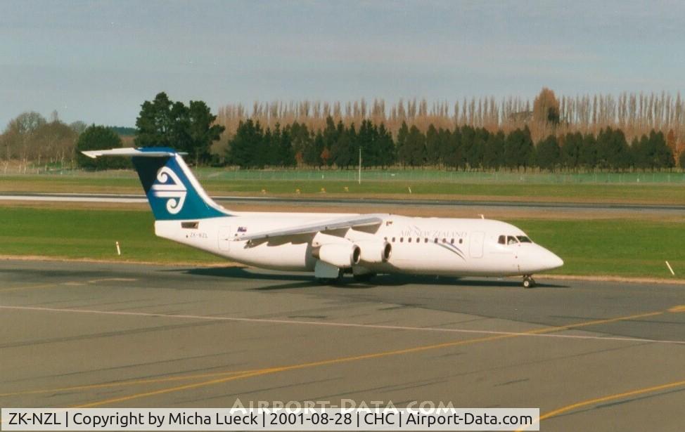 ZK-NZL, 1990 British Aerospace BAe.146-300 C/N E3175, After the collapse of Ansett New Zealand Air New Zealand (Mount Cook Airlines) operated a few BAe146 for a while