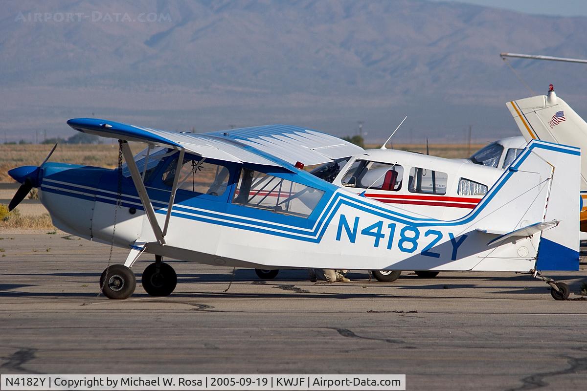 N4182Y, 1977 Bellanca 7KCAB Citabria C/N 604-77, Parked in the desert sun.