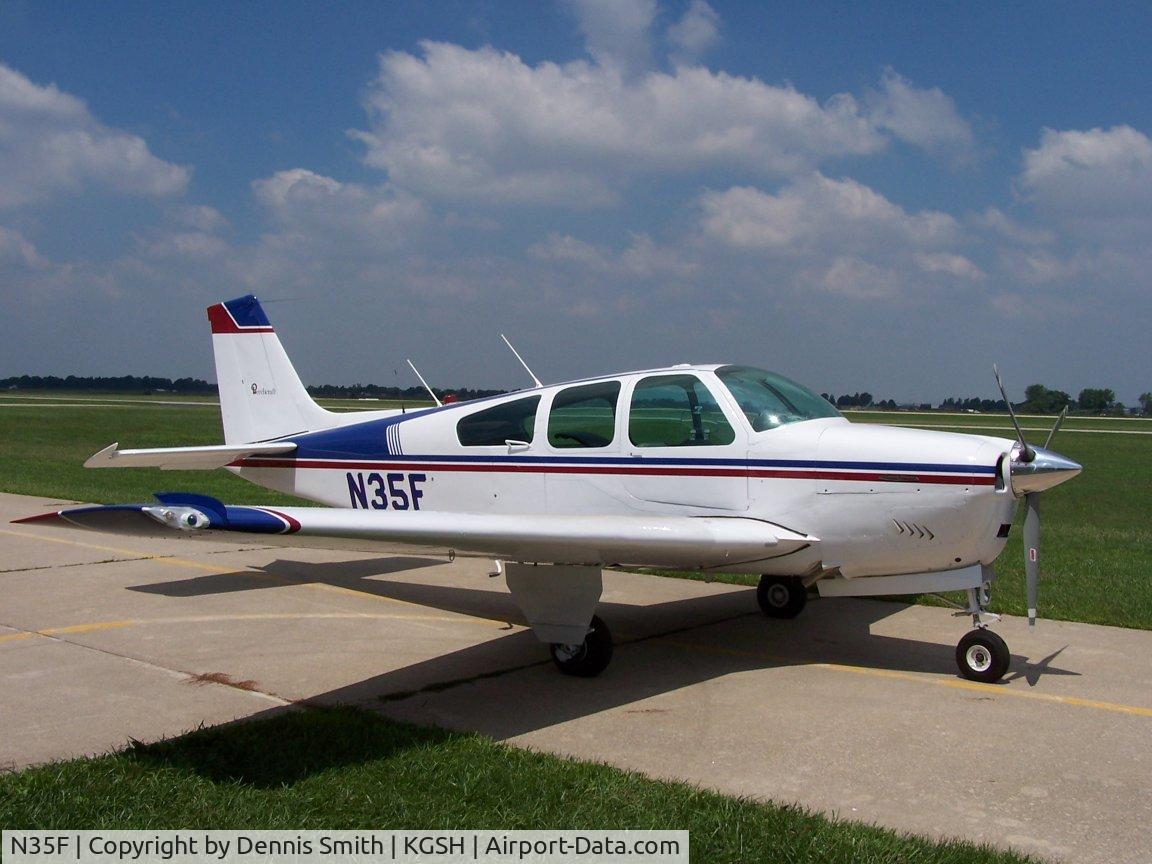 N35F, 1960 Beech 35-33 Debonair C/N CD-72, 1960 Becch Debonair 35-33 IO520BB