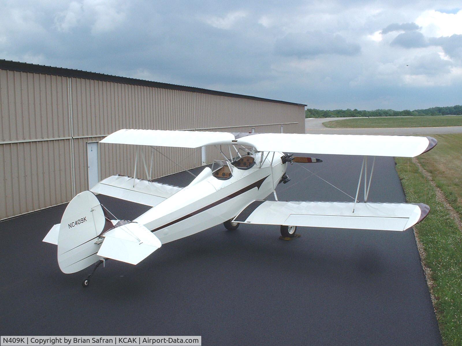 N409K, 1929 Fleet Model 2 C/N 132, Just prior to first takeoff since 28 year restoration.