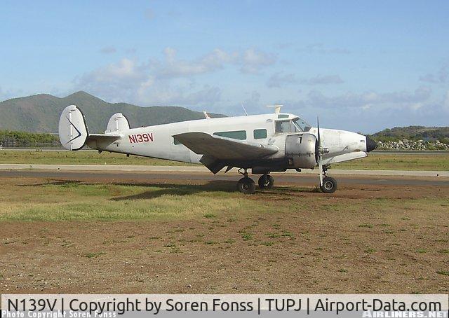 N139V, 1952 Beech C-45H Expeditor C/N AF-838, This picture was taken 3 years ago, while I was working for Caribbean Star. I do not know, if it is still active today