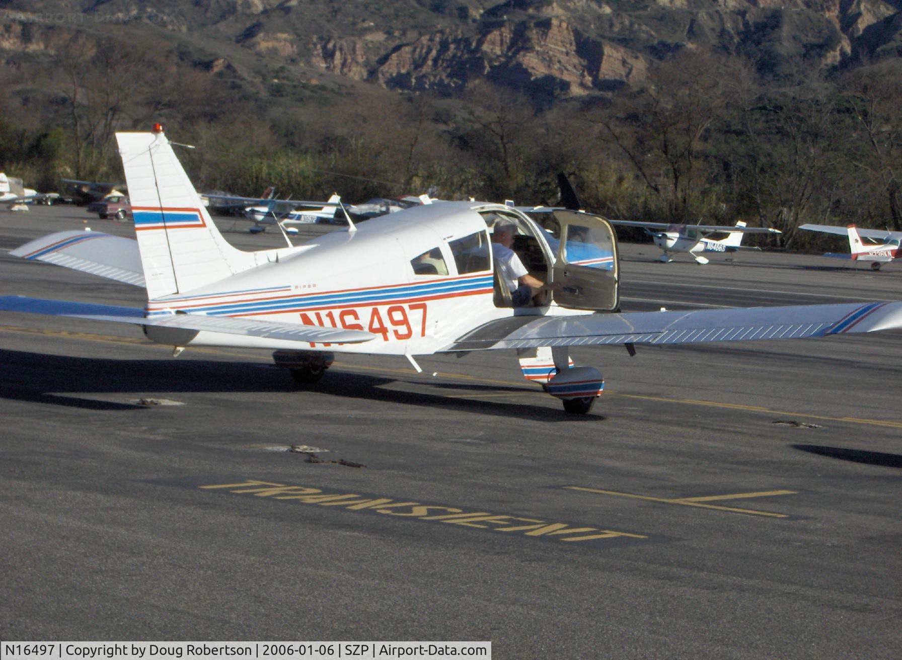 N16497, 1973 Piper PA-28-235 Cherokee Charger C/N 28-7310101, 1973 Piper PA-28-235 CHEROKEE, Lycoming O-540-B4B5 235 Hp