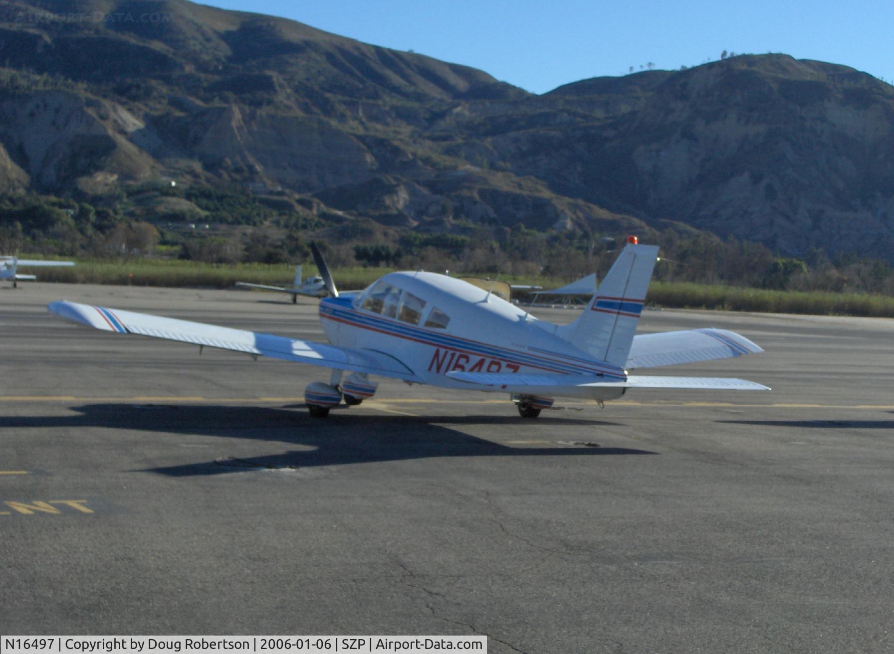N16497, 1973 Piper PA-28-235 Cherokee Charger C/N 28-7310101, 1973 Piper PA-28-235 CHEROKEE, Lycoming O-540-B4B5 235 Hp