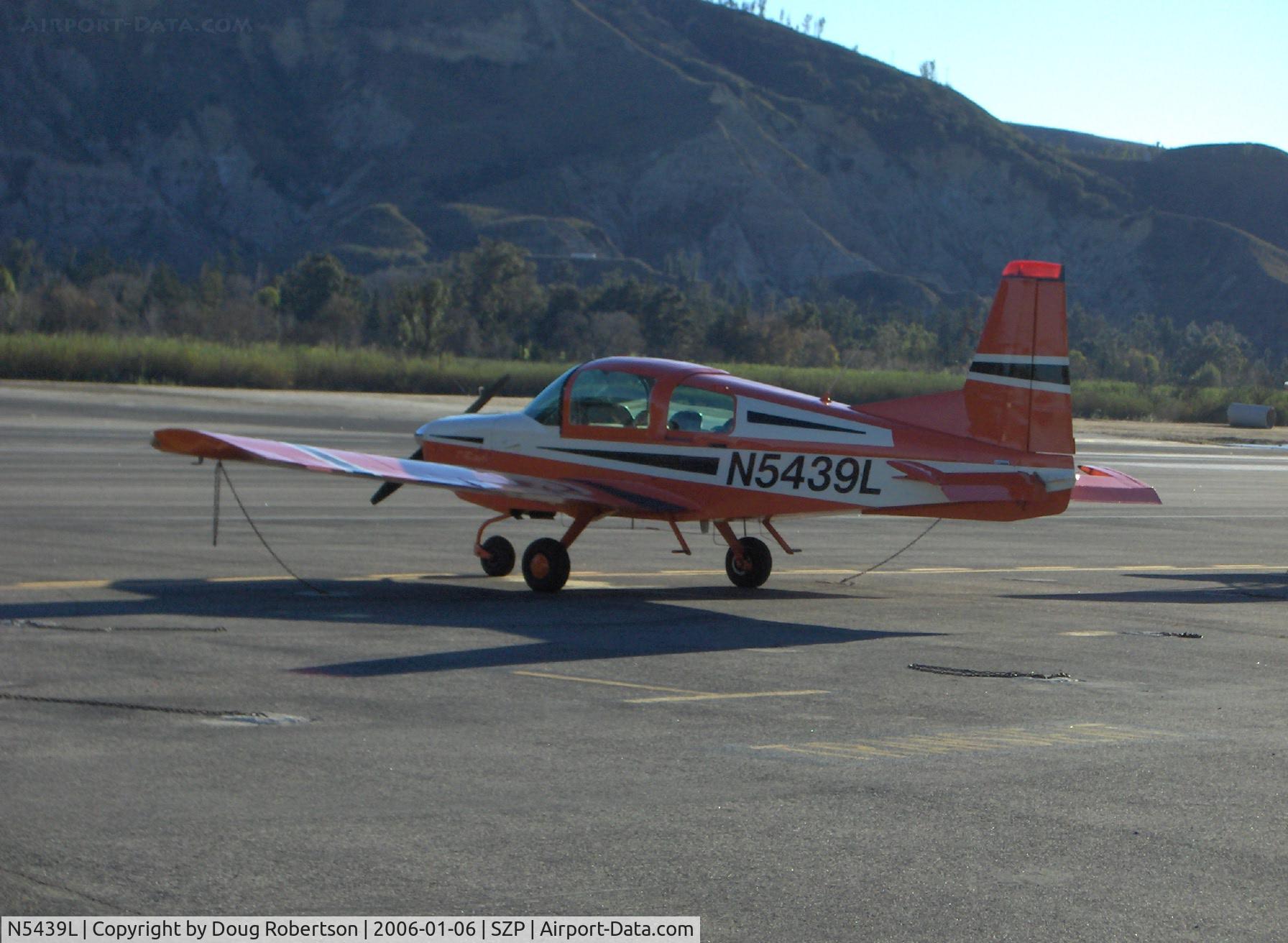 N5439L, 1973 Grumman American AA-5 Traveler C/N AA5-0339, 1973 Grumman American AA-5A CHEETAH, Lycoming O-320-E2G 150 Hp