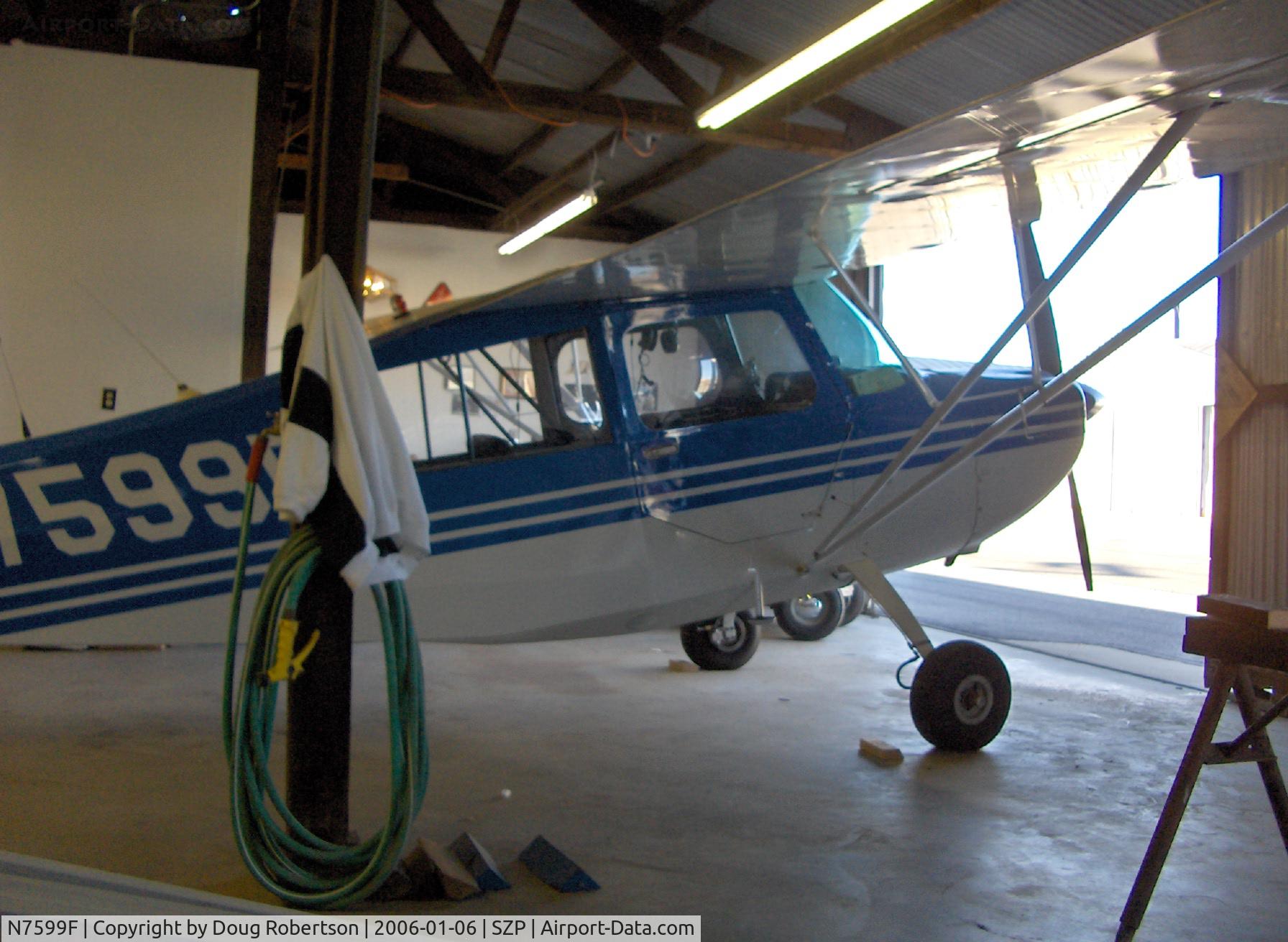 N7599F, 1970 Champion 7ECA Citabria C/N 745-70, 1970 CHAMPION 7ECA CITABRIA, Lycoming O-235 115 Hp