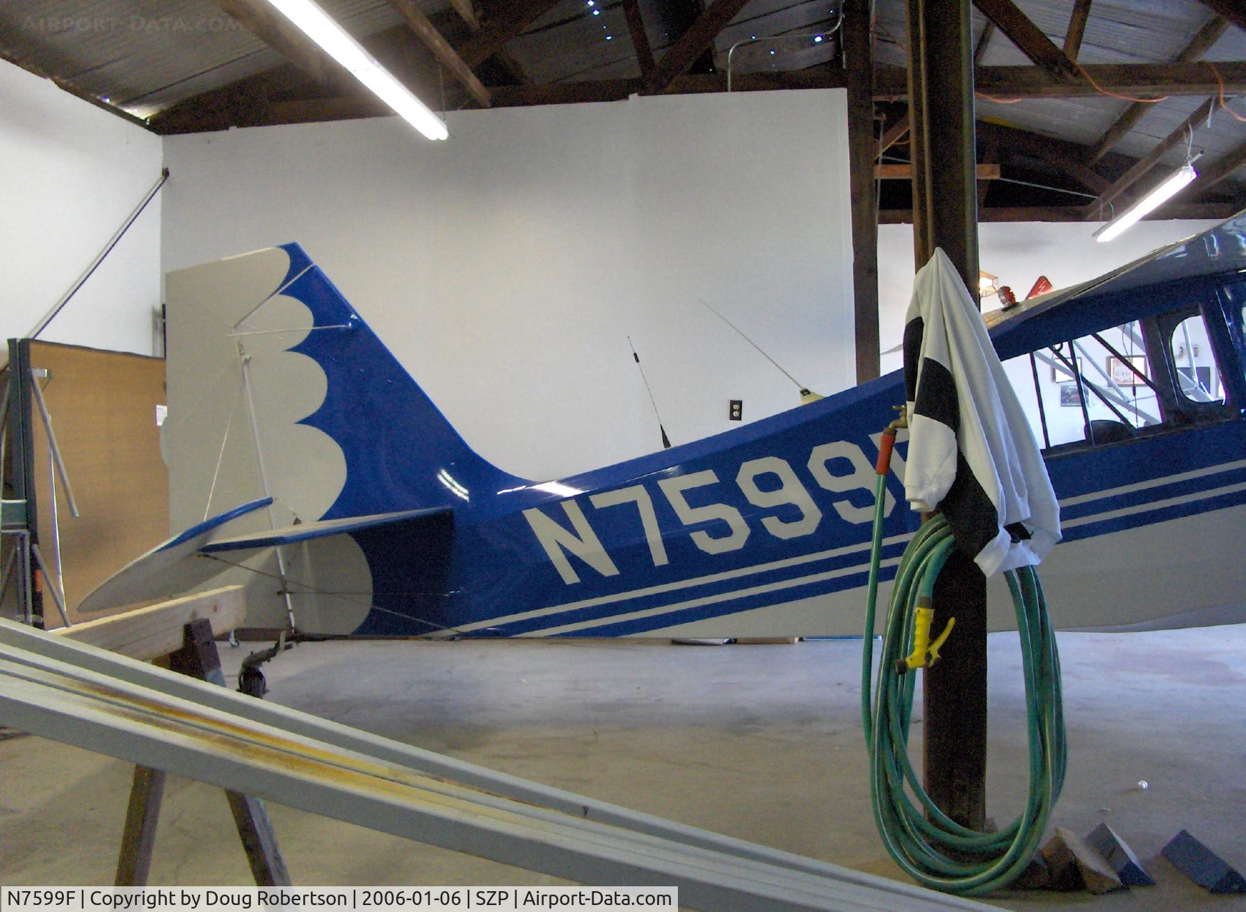 N7599F, 1970 Champion 7ECA Citabria C/N 745-70, 1970 CHAMPION 7ECA CITABRIA, Lycoming O-235 115 Hp