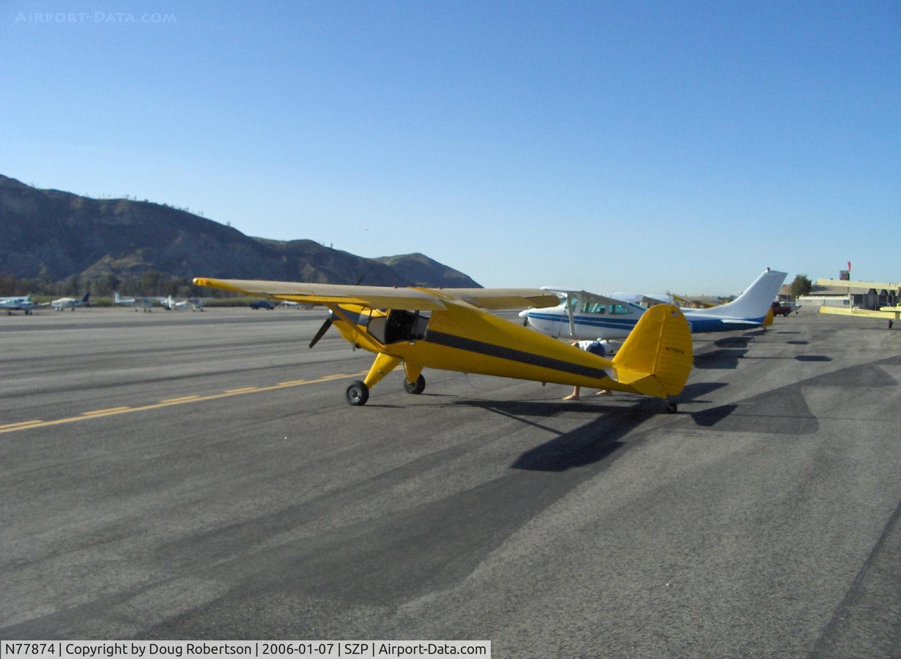 N77874, 1946 Luscombe 8A C/N 3601, 1946 Luscombe 8A, Continental C85 85 Hp