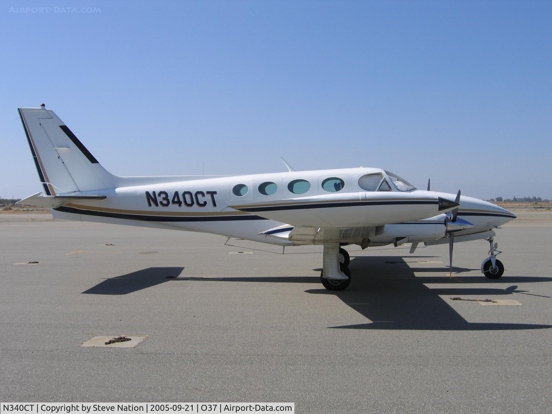 N340CT, 1982 Cessna 340A C/N 340A1539, 1982 Cessna 340A at Haigh Field Airport, Woodland, CA