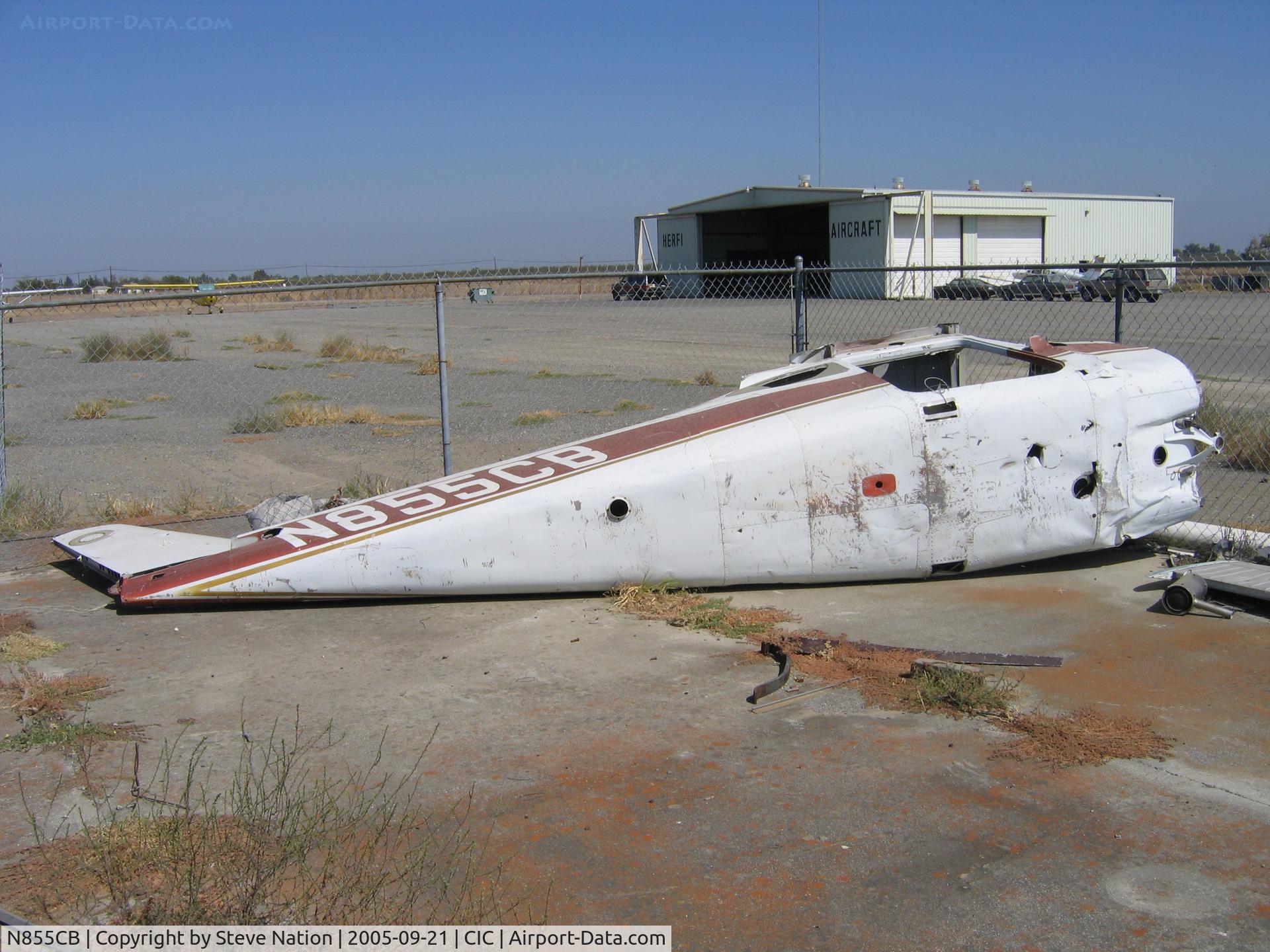 N855CB, 1970 Cessna 172K Skyhawk C/N 17259020, Tin Stars 1970 Cessna 172K wreck at Haigh Field Airport, Orland, CA