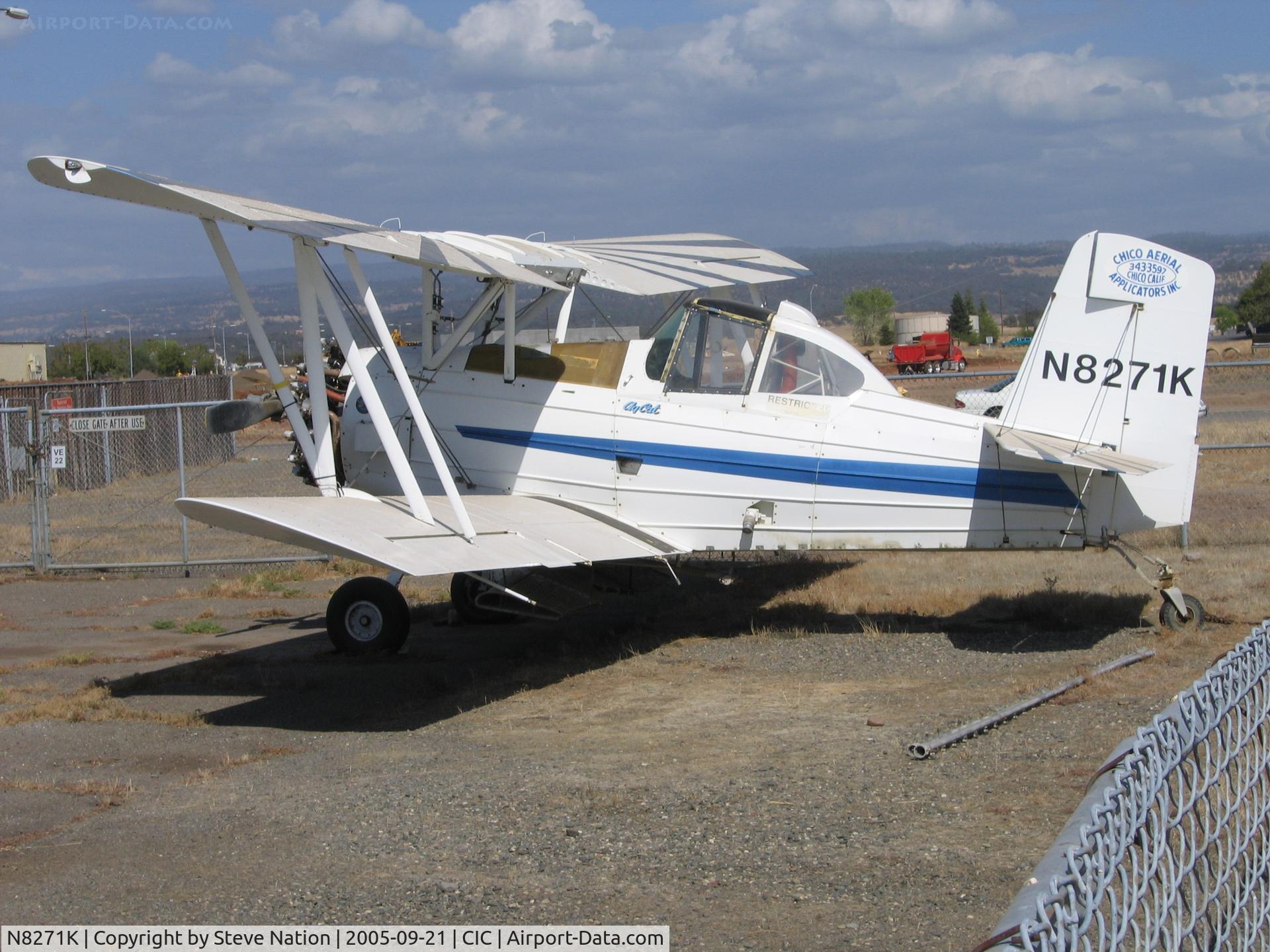 N8271K, 1979 Grumman-Schweizer G-164B C/N 597B, Chico Aerial Applicators 1979 Grumman-Schweizer G-164B at Chico Municipal, CA