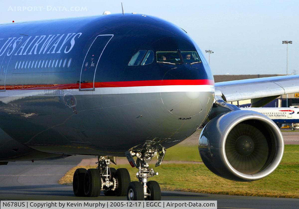 N678US, 2001 Airbus A330-323 C/N 0388, Close up on this fine looking aircraft