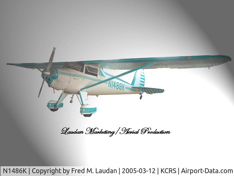 N1486K, 1946 Luscombe 8A C/N 4213, 1946 Luscombe 8A Laudan Aerial