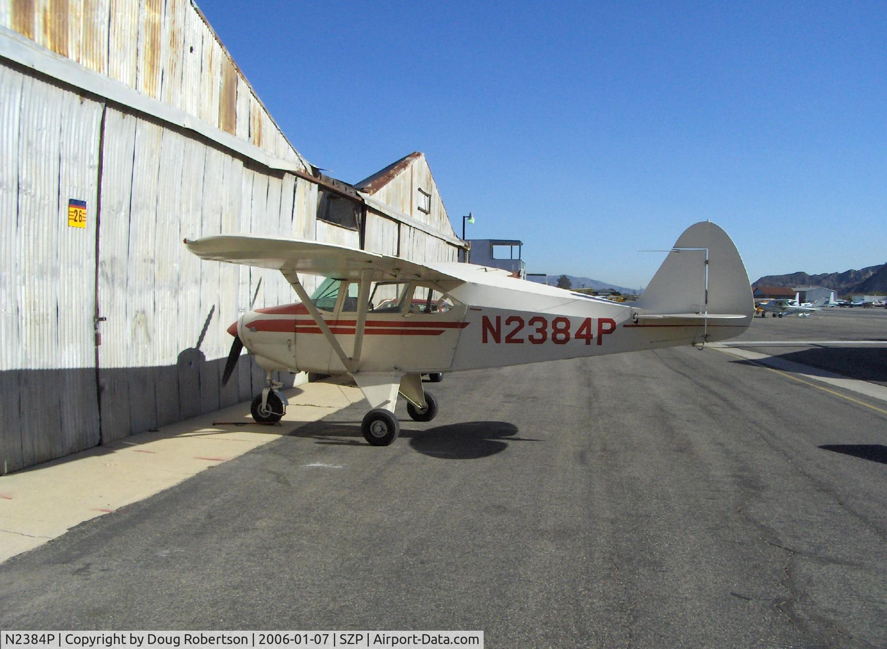 N2384P, 1955 Piper PA-22-150 Tri-Pacer C/N 22-2775, 1955 Piper PA-22-150 TRI-PACER, Lycoming O-320 150 Hp
