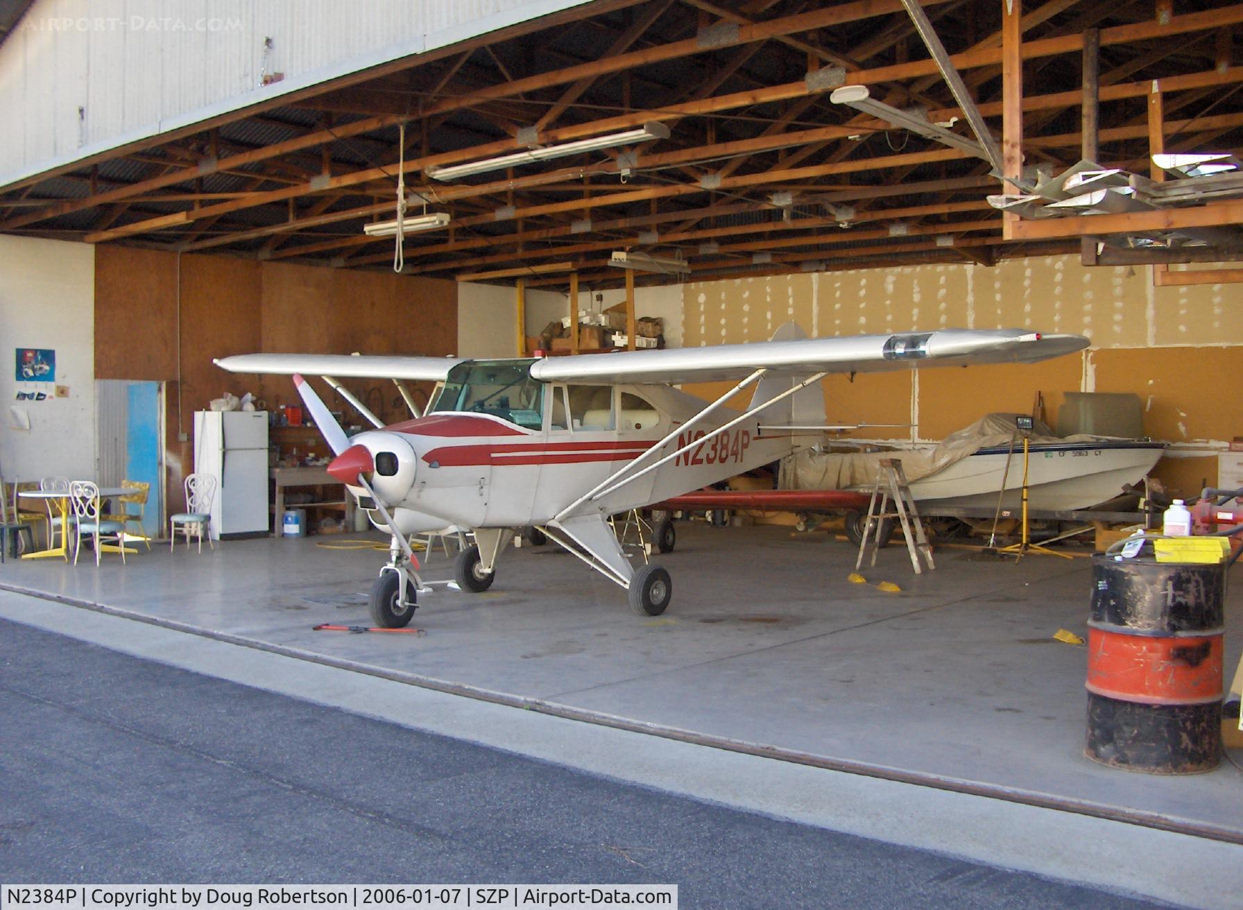 N2384P, 1955 Piper PA-22-150 Tri-Pacer C/N 22-2775, 1955 Piper PA-22-150 TRI-PACER, Lycoming O-320 150 Hp