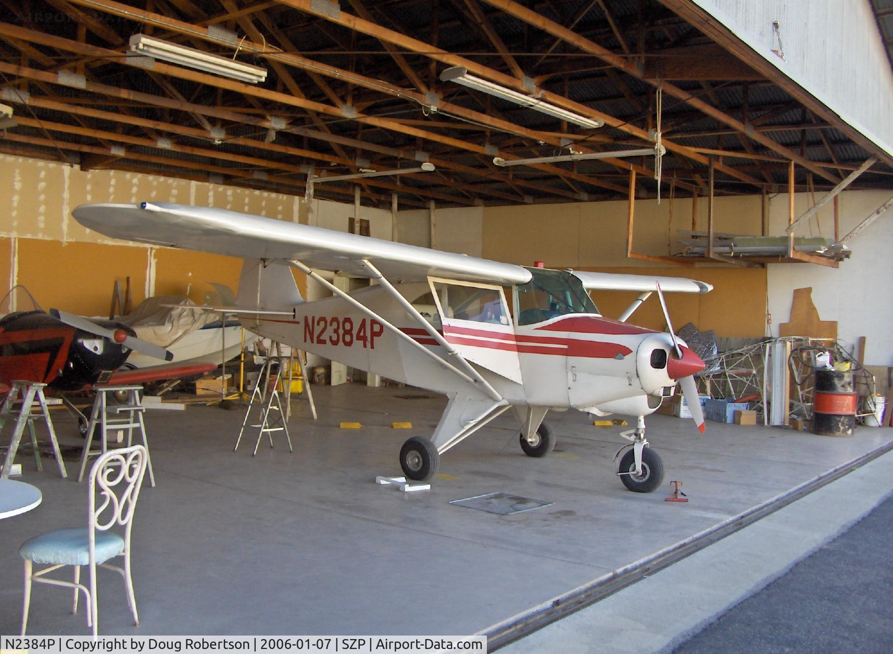 N2384P, 1955 Piper PA-22-150 Tri-Pacer C/N 22-2775, 1955 Piper PA-22-150 TRI-PACER, Lycoming O-320 150 Hp