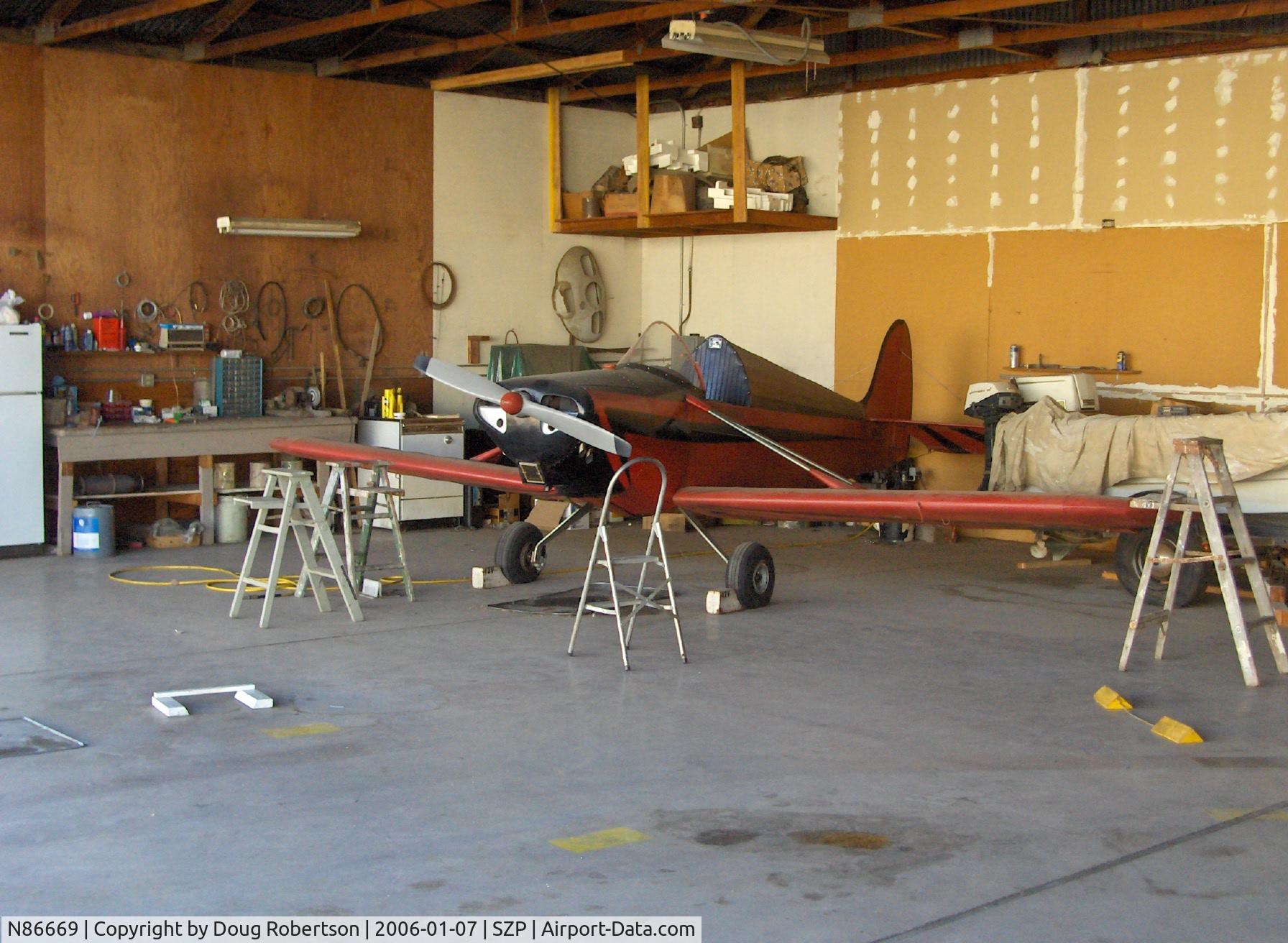 N86669, 1962 Stits SA-3A Playboy C/N P-706, 1962 Stits PLAYBOY SA-3A, Continental C75 75 Hp per owner