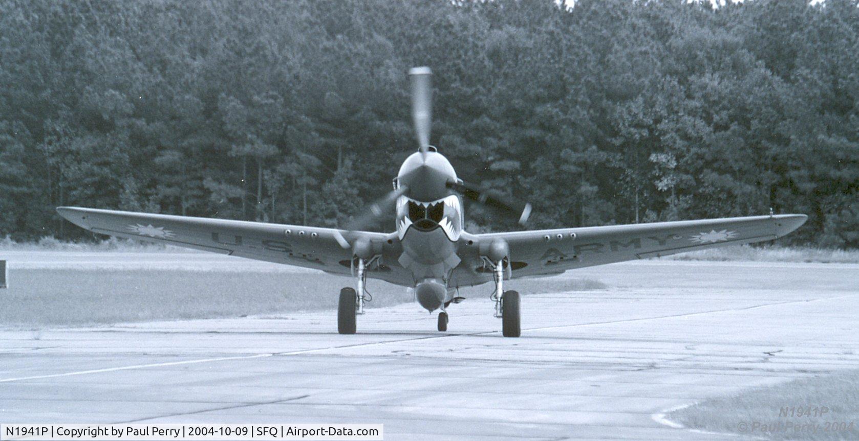 N1941P, 1941 Curtiss P-40E C/N 1025, 
