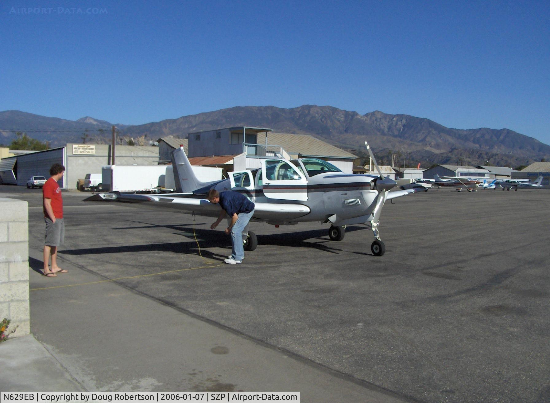 N629EB, 1997 Raytheon Aircraft Company A36 Bonanza C/N E-3085, 1997 Beech A36 BONANZA, Continental IO-550 300 Hp