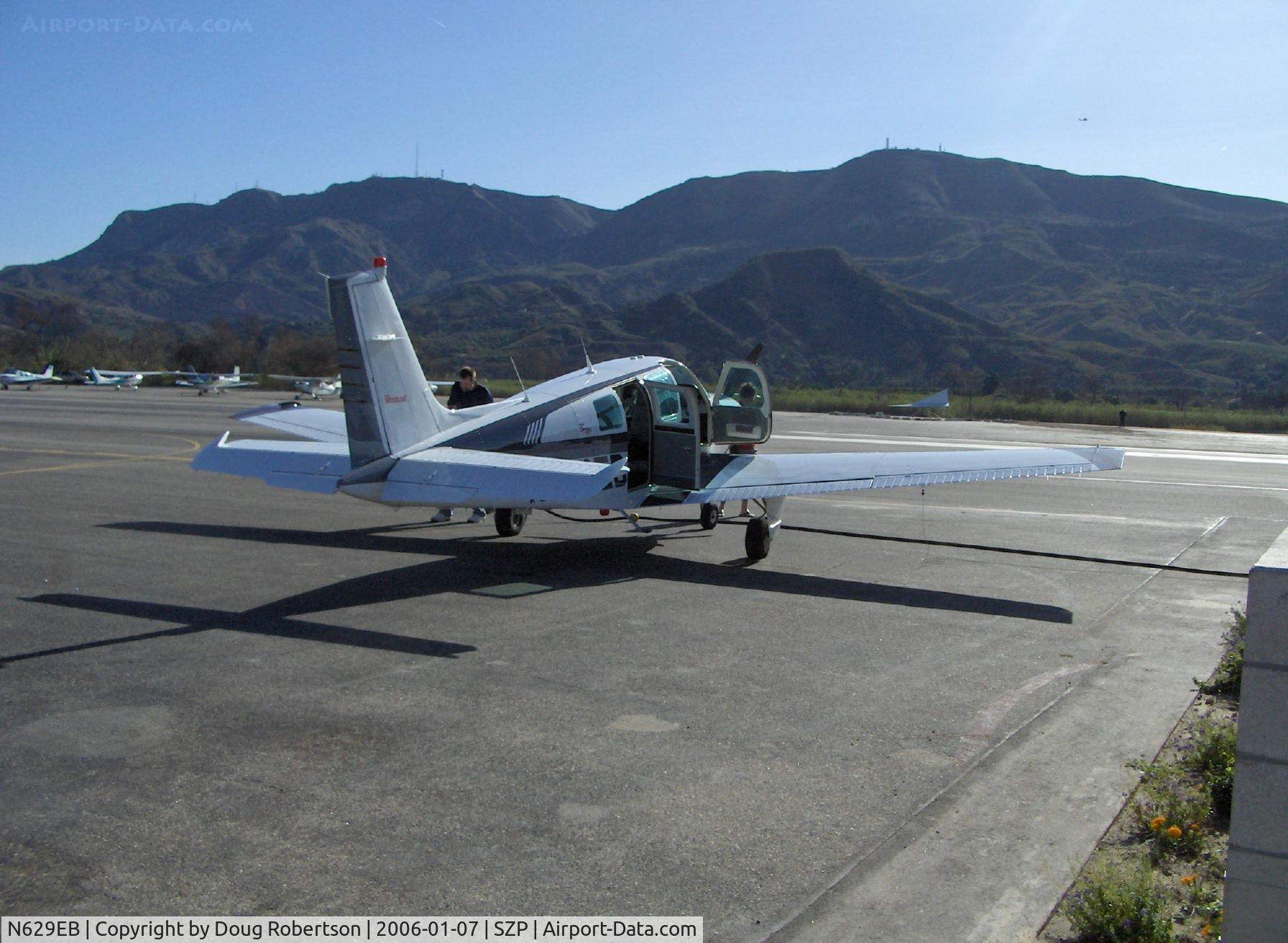 N629EB, 1997 Raytheon Aircraft Company A36 Bonanza C/N E-3085, 1997 Beech A36 BONANZA, Continental IO-550 300 Hp
