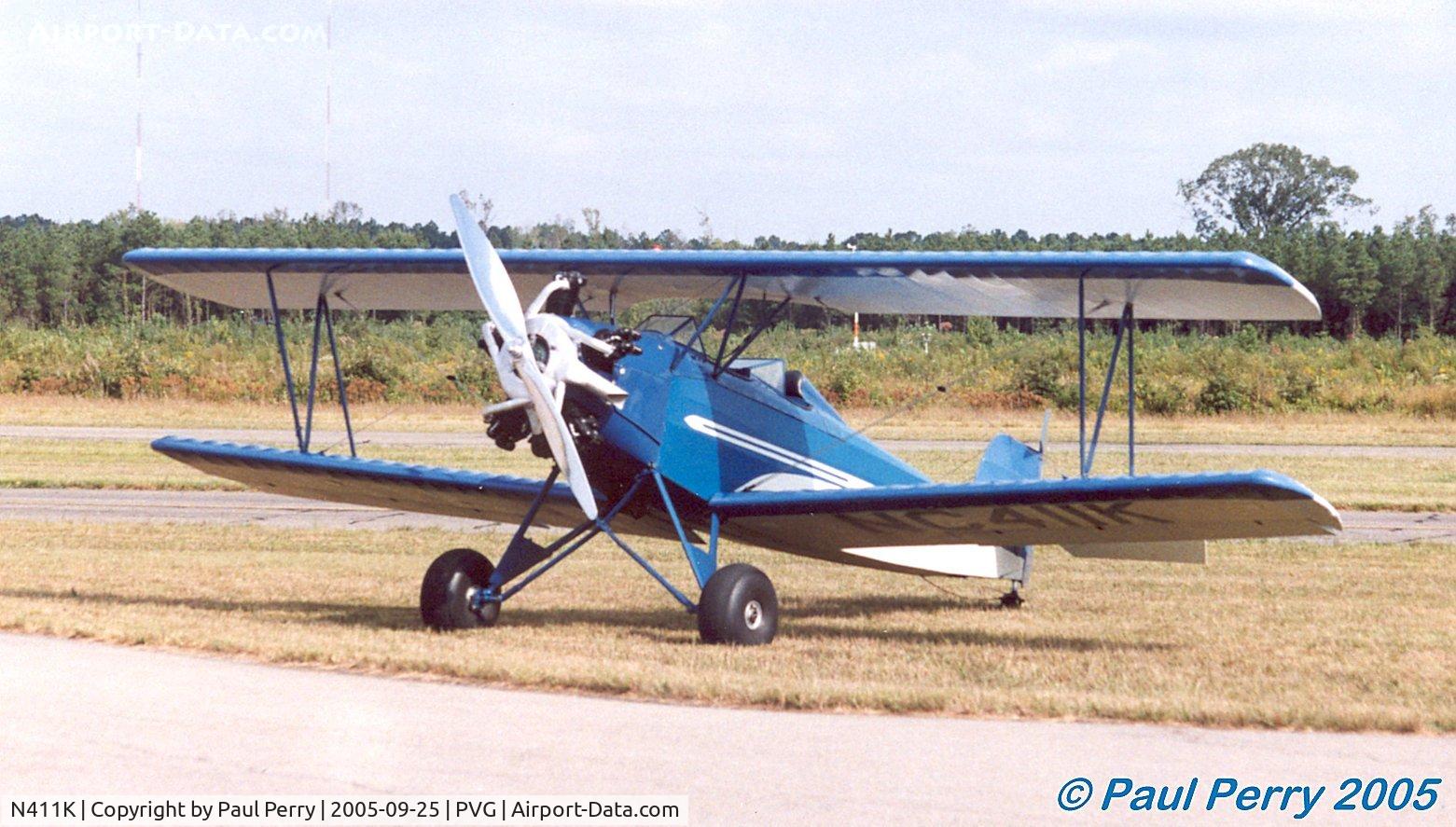 N411K, 1929 Fleet Model 7 C/N 134, A fine static at the Wings and Wheels show.