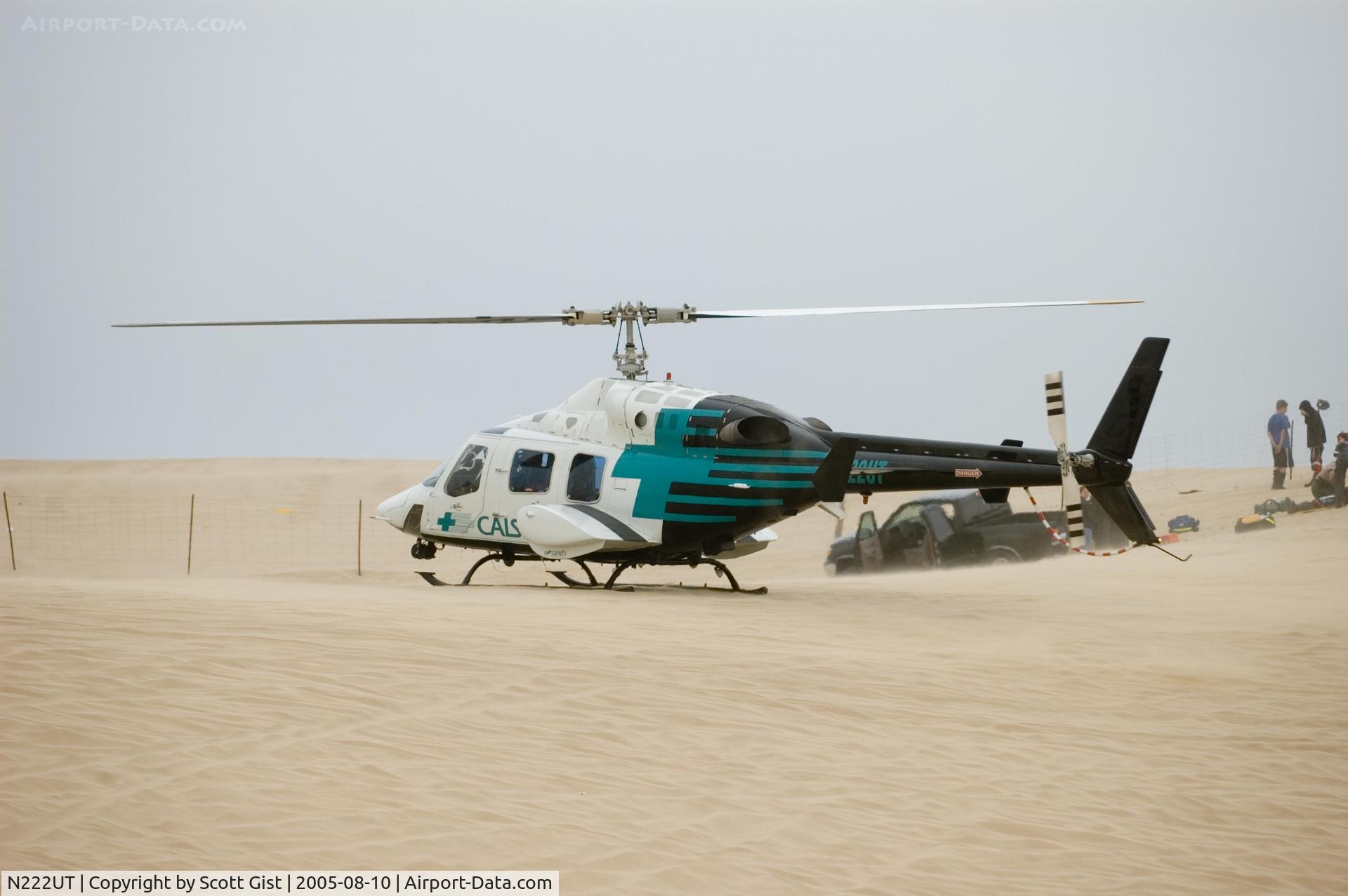 N222UT, 1987 Bell 222U C/N 47559, Aeromedical dream