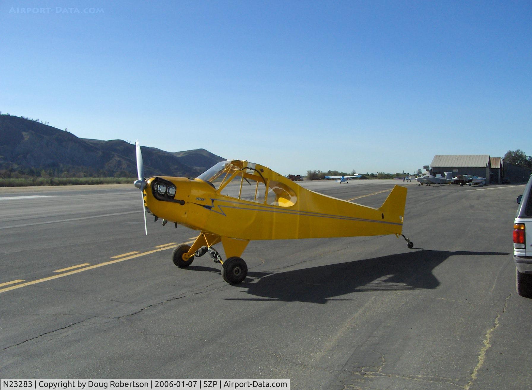 N23283, 1939 Piper J3C-65 Cub Cub C/N 3038, 1939 Piper J-3C CUB, Continental A&C65, Recover fuselage fabric and refinish