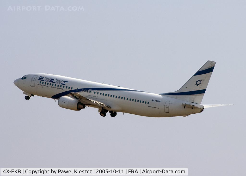 4X-EKB, 1999 Boeing 737-858 C/N 29958, climbing