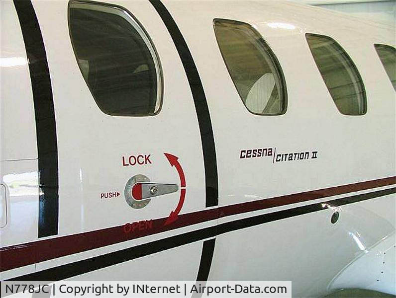 N778JC, 1981 Cessna 551 Citation II/SP C/N 551-0369, cessna 551 exterior