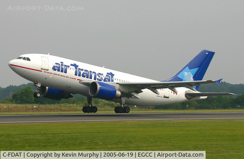 C-FDAT, 1992 Airbus A310-308 C/N 658, Smart looking takeoff from 24L.