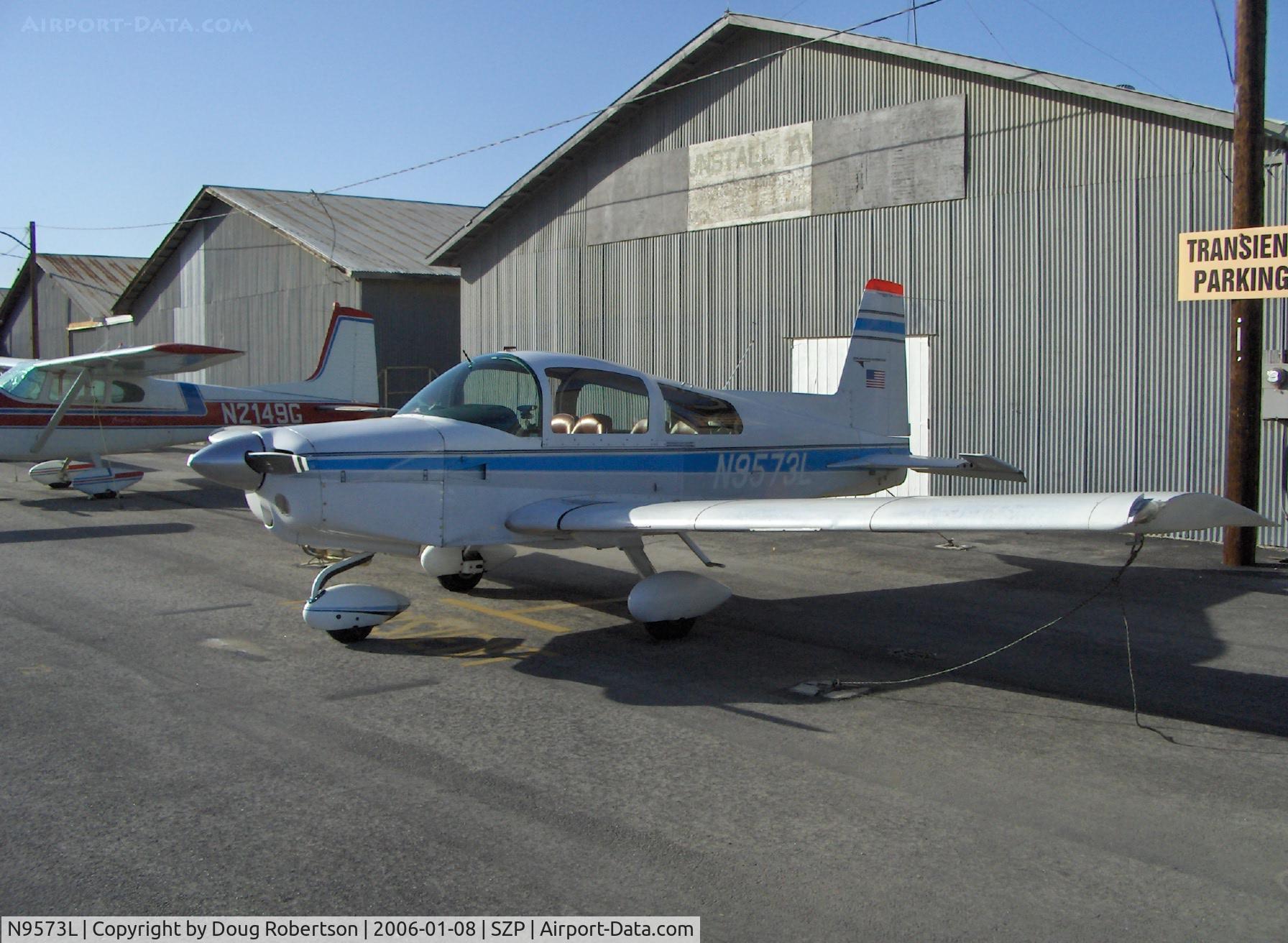 N9573L, 1974 Grumman American AA-5 Traveler C/N AA5-0573, 1974 Grumman American AA-5 TRAVELER, Lycoming O-320 150 Hp