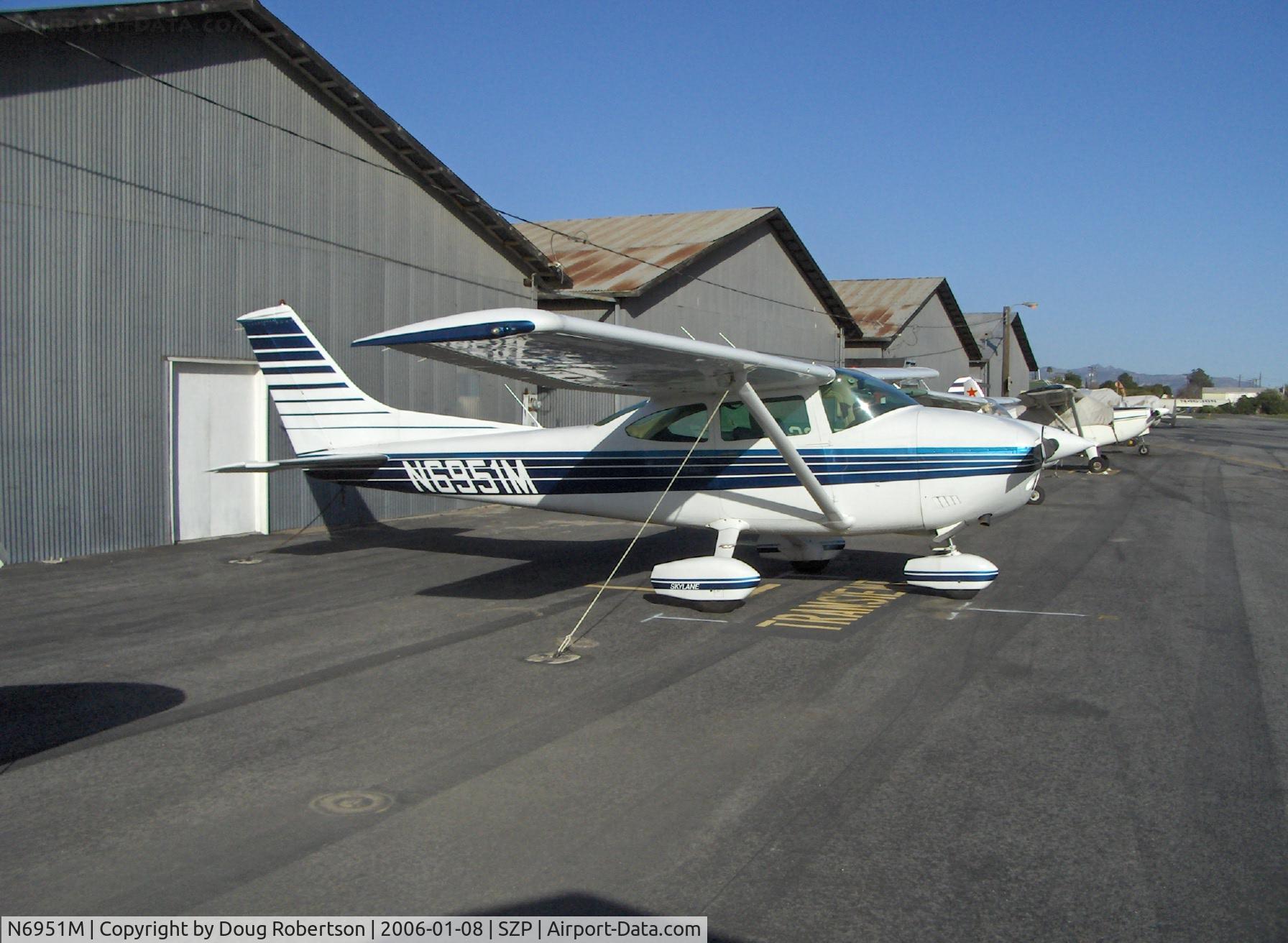 N6951M, 1975 Cessna 182P Skylane C/N 18263896, 1975 Cessna 182P SKYLANE, Continental O-470 230 Hp
